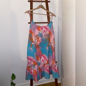 John Pierre Klifa midi ruffle tank dress. Size S. Worn once